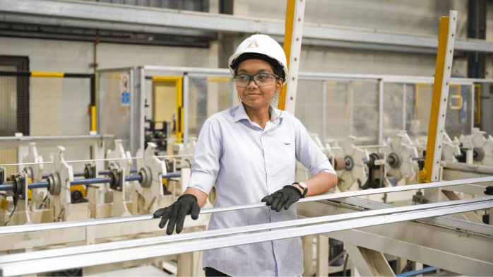 Alleima investerar i nästa expansionsfas vid produktionsanläggningen i Indien Bilden är från Alleimas rörverk i Mehsana, Indien. Foto: Alleima