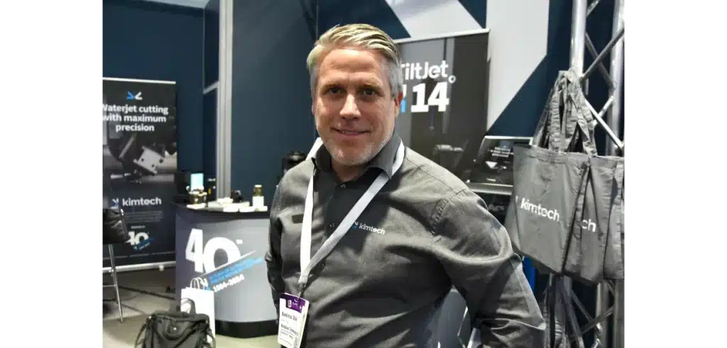 Bra tider för Kimtech Andreas Dolk, försäljningschef på Kimtech
