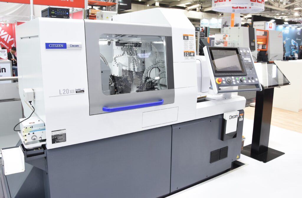 Citizen L20-LFV har utvecklats speciellt för högprecisionstillverkning av enkla och komplexa detaljer i medelstora till stora serier. Foto: Per Sjögren