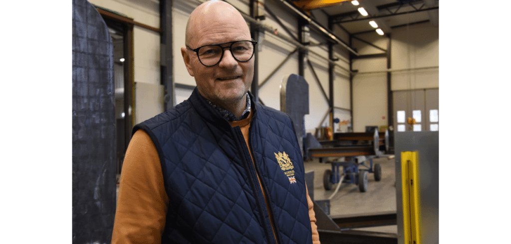 Clas Magnusson är säljare på Mekana Maskin. Foto: Per Sjögren