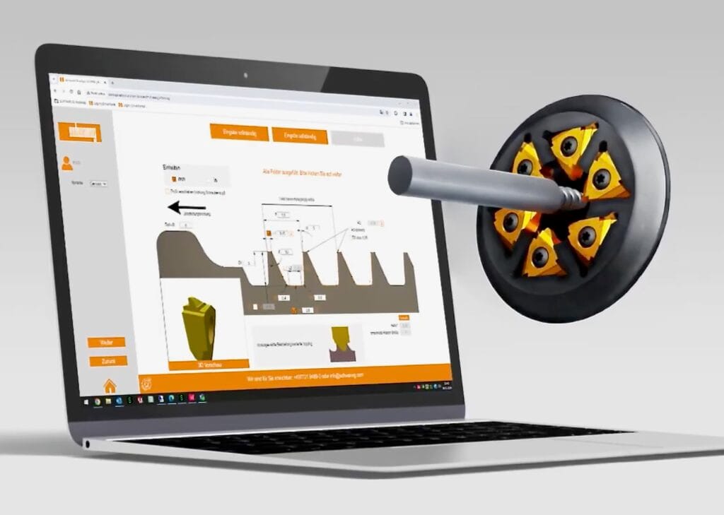 Configurator är ett digitalt verktyg för att konfiguera och beställa specialanpassade verktyg och profilverktyg online. Configurator har utvecklats för att minska ledtider och för att förenkla beställningsprocessen av kundspecifika verktyg.Bild: Schwanog 