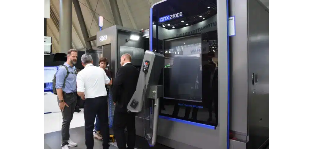 Ny multifunktionell maskin från DN Solution DNX 2100S presenterades på mässan AMB i Stuttgart i september. Foto: Per Sjögren