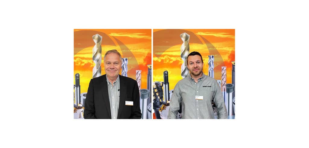 Dormer Pramet utser ny försäljningschef för Sverige Roger Larsson (t v) och Drilon Pllana.