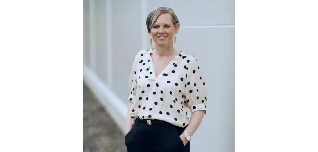 Linda Fransson är vd för Gnosjö Automatsvarvning