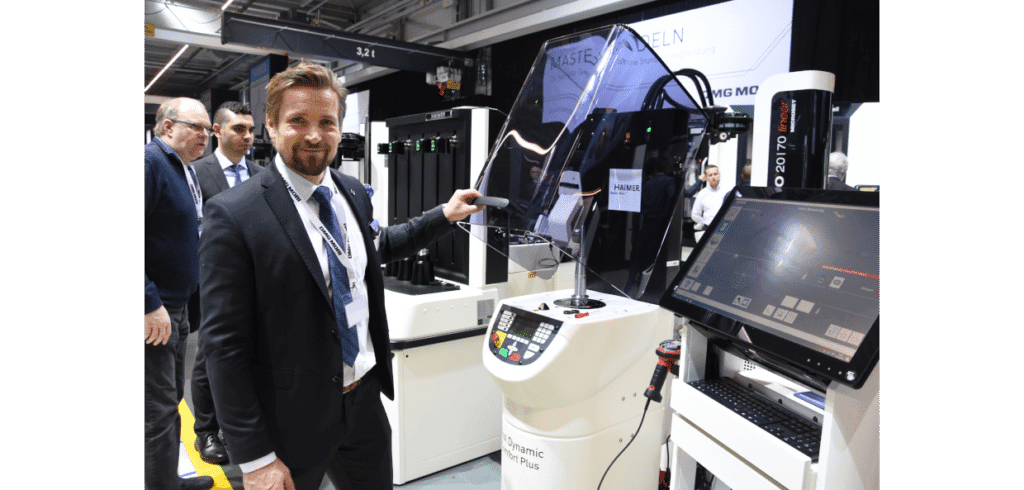 Går från säljchef till vd Denna bild av Niclas Fager togs av Verkstadstidningen på DMG Moris öppna hus i Pfronten 2020. Foto: Per Sjögren