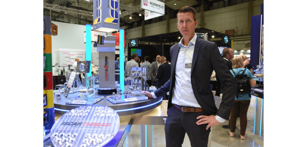 Flera fördelar med längdsvarvning Hannes Strache är vd för Iscar Sverige. Foto: Per Sjögren