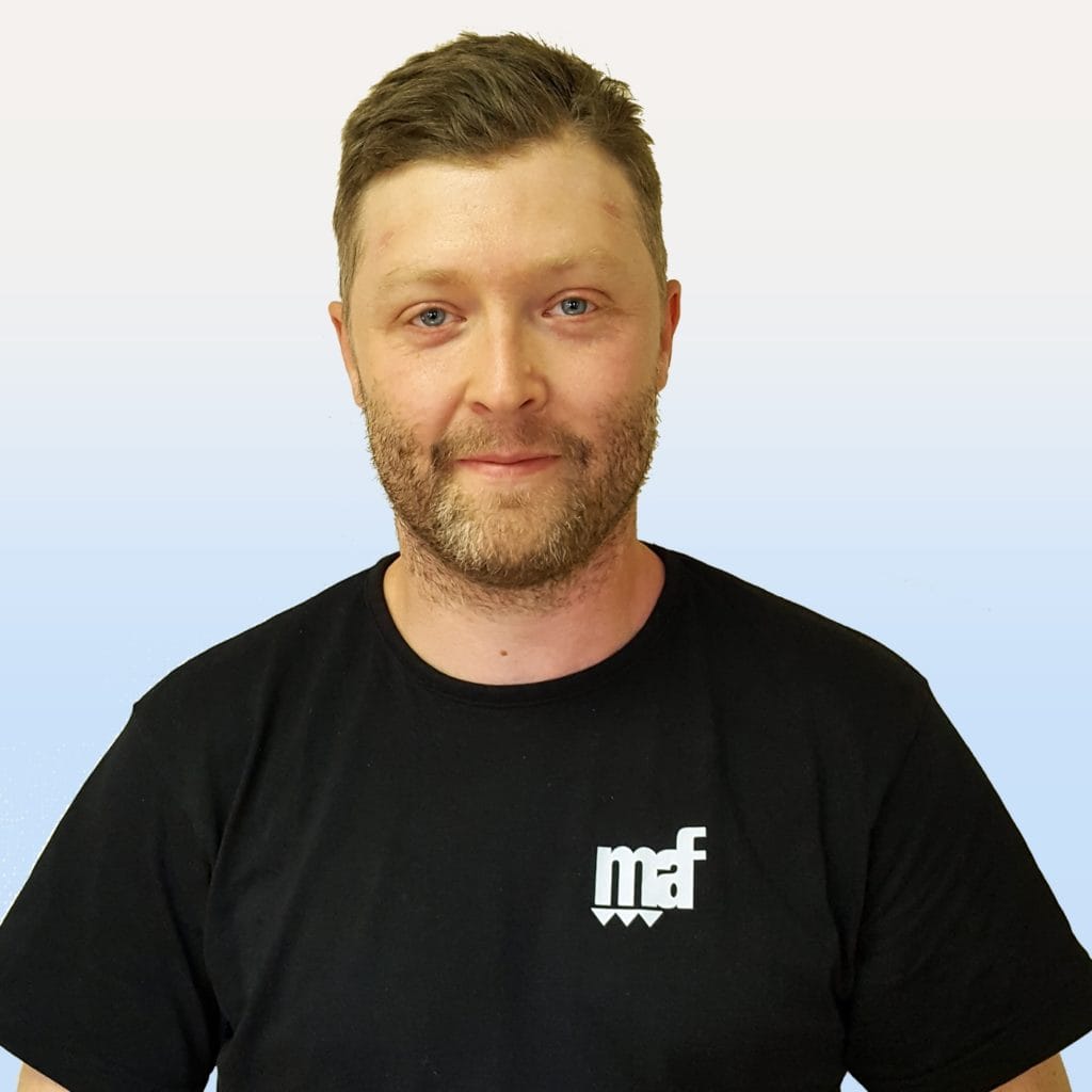 Ny servicetekniker hos MaskinFransson Klaus Schöps