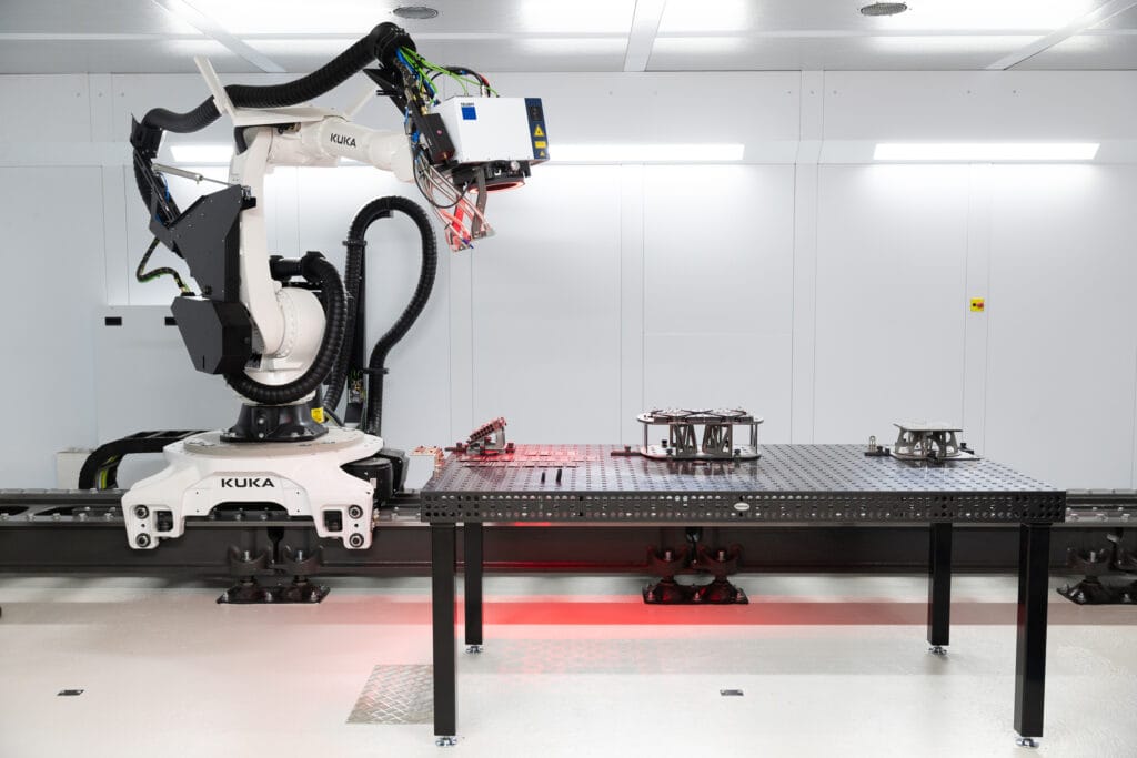 Tillgängliga laserkällor i en TruLaser Weld 5000 är TruDisk 4001, 6001, 8001 och TruFiber 3001, 4001, 6001. Foto: Trumpf