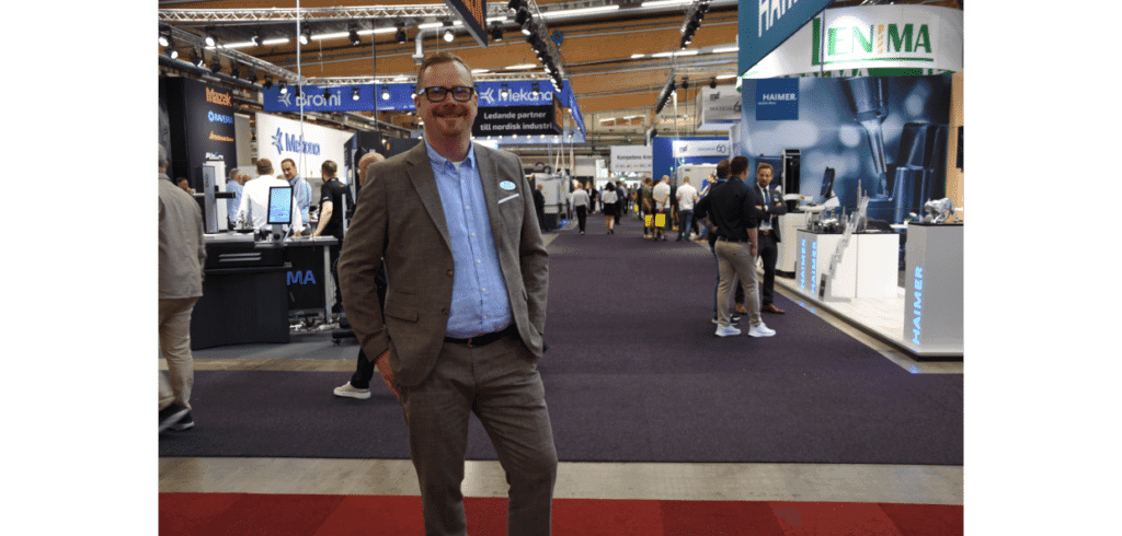Mikael Ström, ansvarig för Elmia Verktygsmaskiner, Elmia Plåt och Elmia 3D