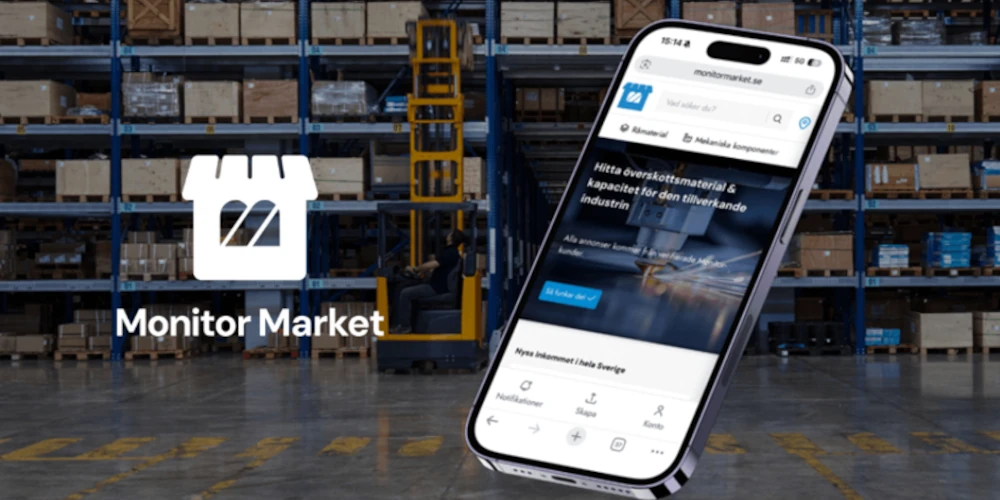 Monitor ERP lanserar marknadsplats för att stärka industrins leveranskedjor. Monitor Market