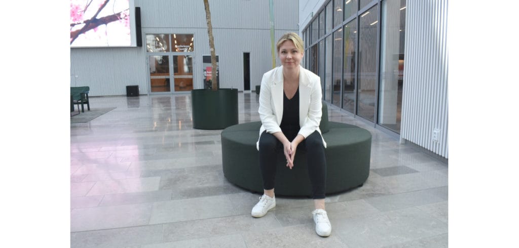 Bildtext: Kristin Alexandersson Rohdin, Business Development Manager Automation hos Toyota Material Handling Europe.