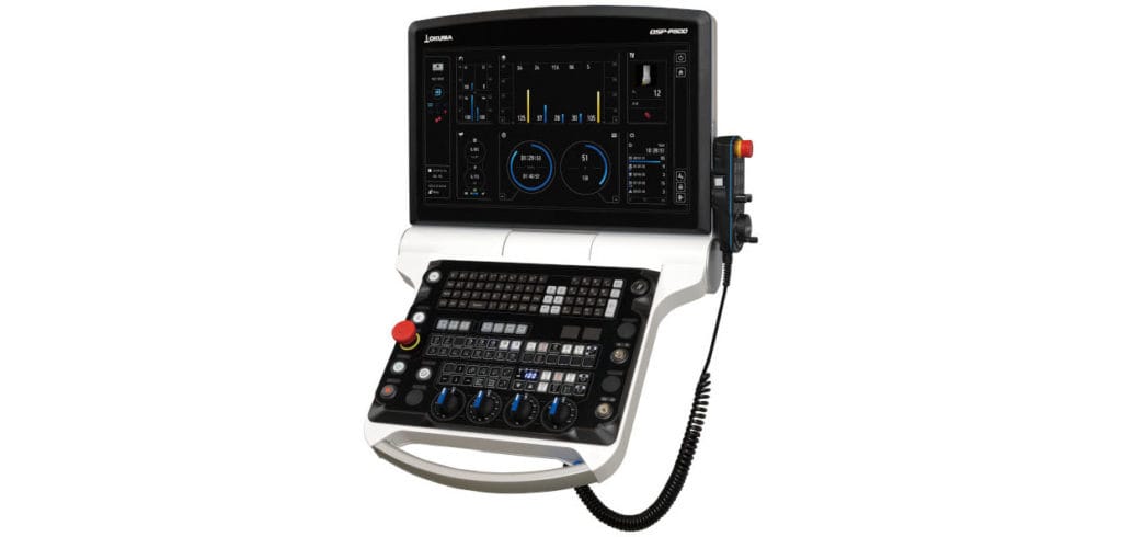 Operativsystemet OSP-P500 kommer att hjälpa Okumas kunder att genomföra komplexa bearbetningsoperationer än mer exakt och på kortare tid. Foto: Okuma