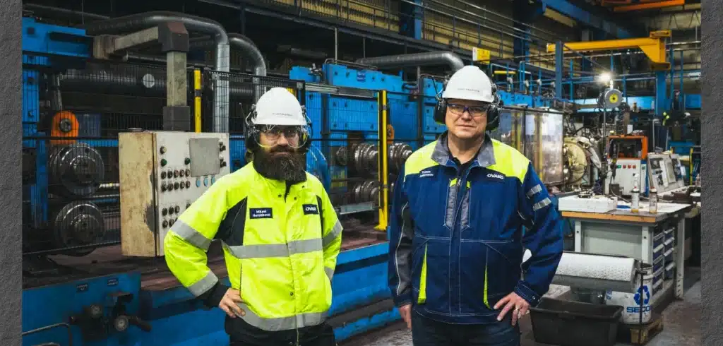 Mikael Haraldsson, produktionschef för Bright Bar & Tomas Andersson