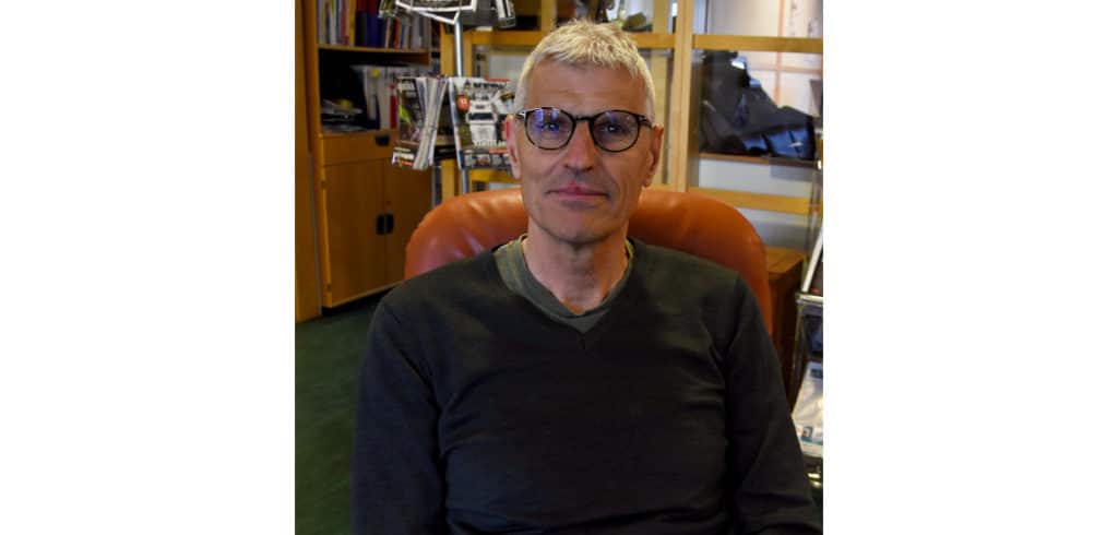 En kvalitetsmaskin rakt igenom Paul Roos har en gedigen erfarenhet av industrin, förutom Dankab har han arbetat för flera andra maskinleverantörer. Foto: Per Sjögren