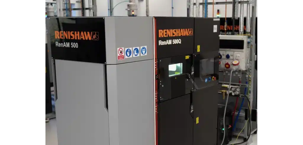 Renishaws maskiner för additiv tillverkning kan bygga i en rad olika metaller, inklusive titanlegering Ti6Al4V, koboltkrom, rostfritt stål, nickel-legeringar Inconel 625 och Inconel 718, och aluminiumlegering AlSi10Mg. Foto: Renishaw