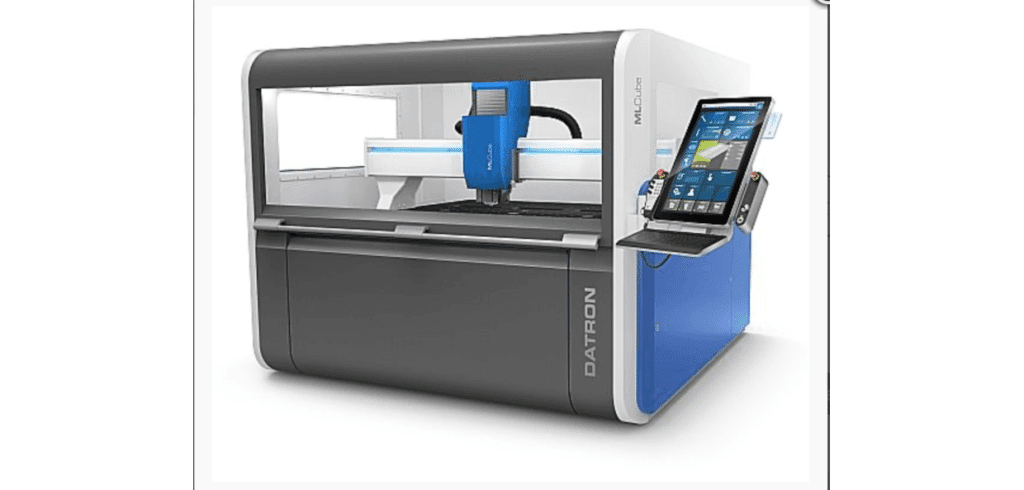 I en Datron-fräsmaskin kan mycket flexibel bearbetning utföras.