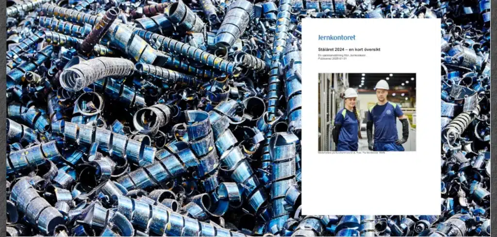 Investeringar för konkurrenskraft i en utmanande tid I publikationen Stålåret 2024 kan man ta del av viktiga händelser inom järn- och stålindustrin.