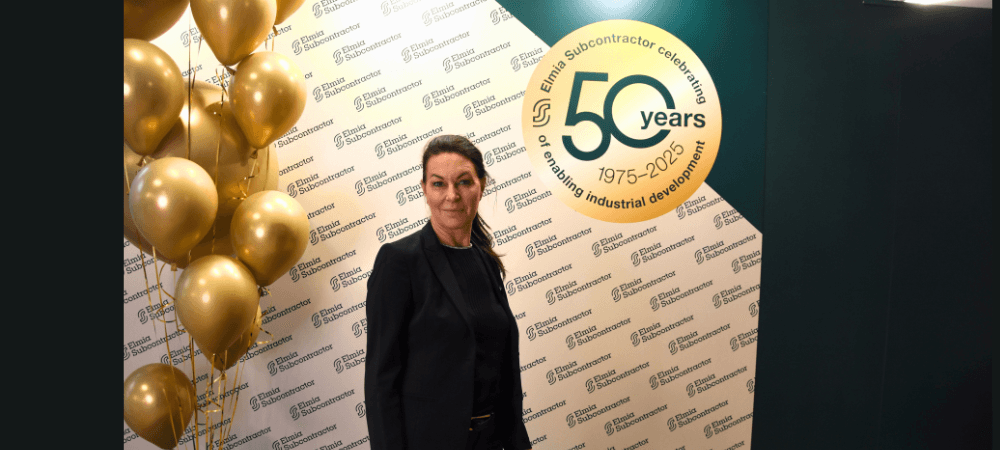 Annika Cederfeldt är mässansvarig för Elmia Subcontractor. Hennes förhållande till mässan går långt tillbaka. Redan som 17-åring besökte hon Elmia Subcontractor, hennes föräldrar drev ett ytbehandlingsföretag och var utställare. Foto: Per Sjögren