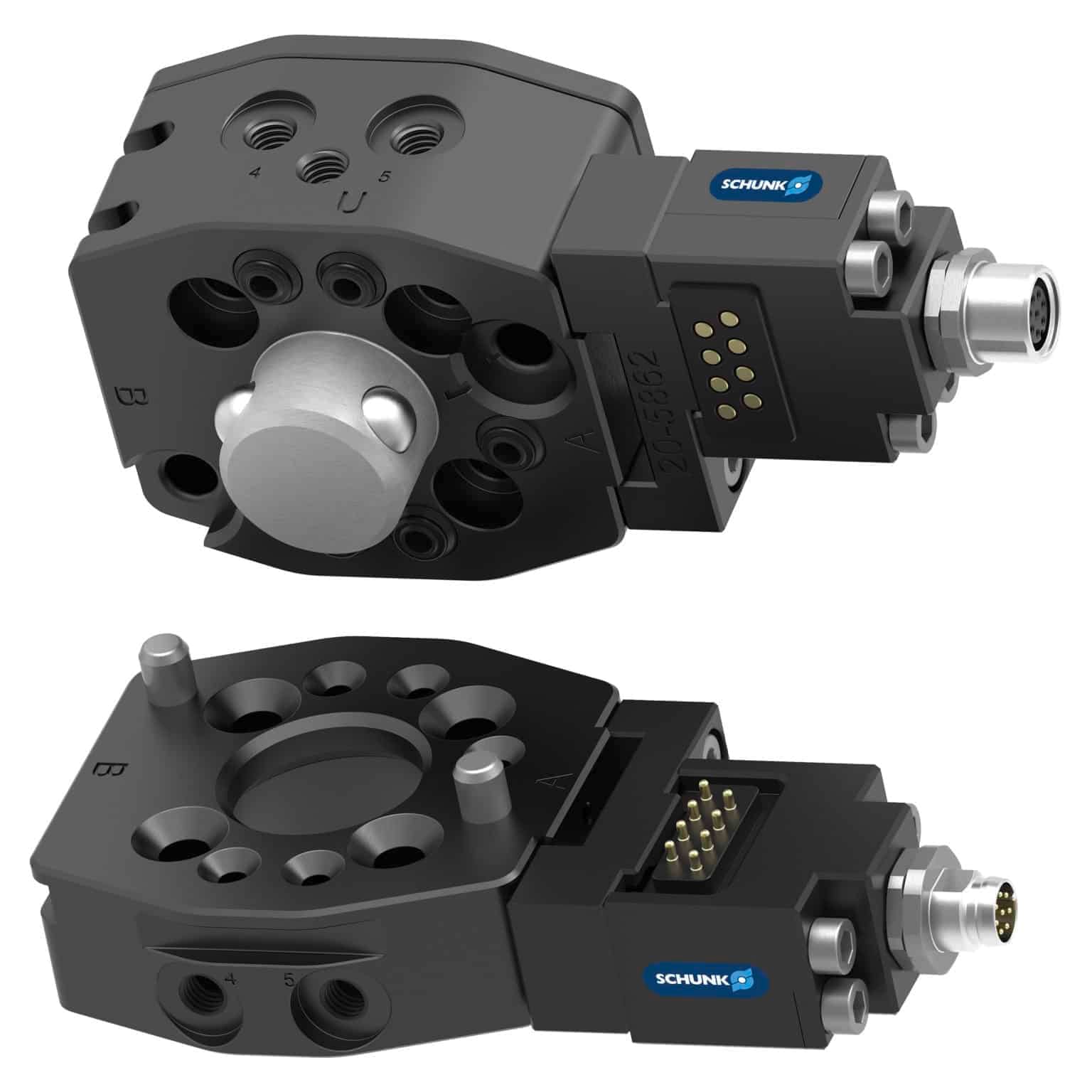 Ny verktygsväxlare för mindre robotar Foto: Schunk