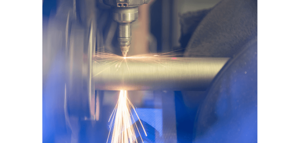 Högre produktivitet med Trumpfs nya system Trumpfs automatiserade urladdningssystem är den saknade länken i den helt automatiserade processkedjan för rörbearbetning. Foto: Trumpf