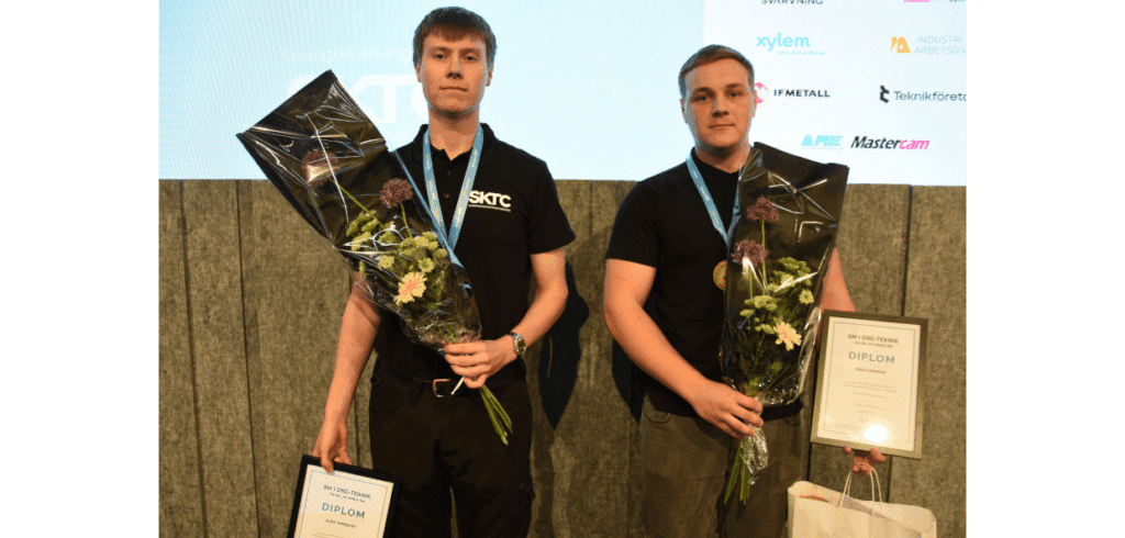 De vann SM i CNC-Teknik
