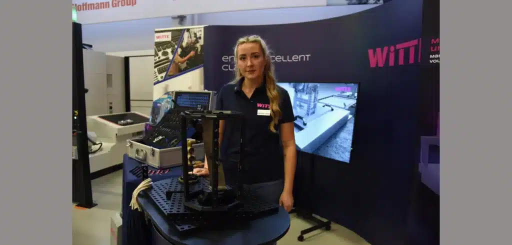 Shirin visade delar av Wittes produktprogram