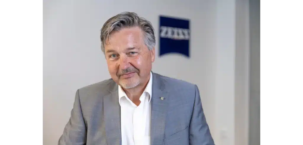 Walther Heger är vd för Zeiss Nordics. Foto: Zeiss